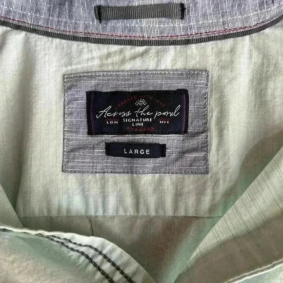 Across the Pond, men’s size, large, seafoam green - Picture 4 of 8